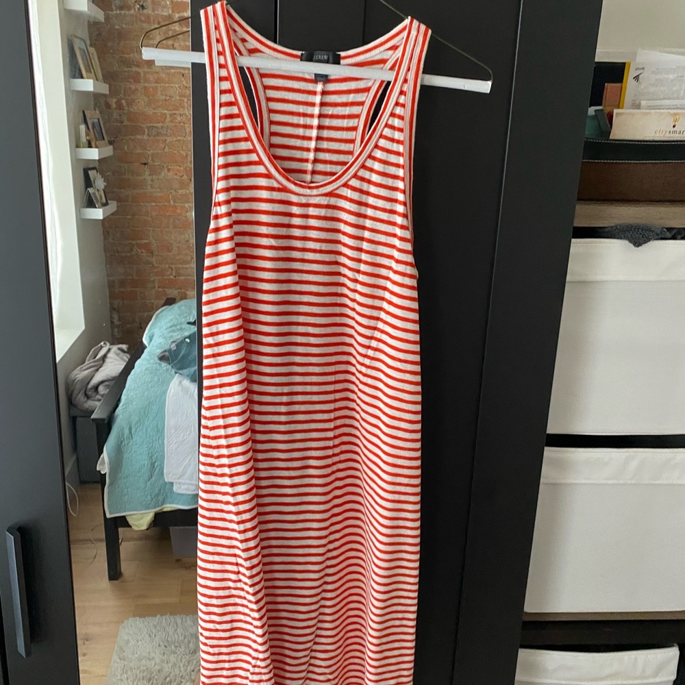 JCrew Razor Back Tshirt Dress